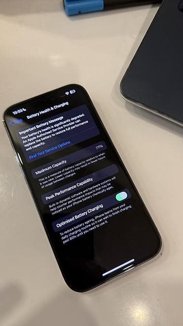 килем сатам: IPhone 14 Pro, Deep Purple, 77 % — 2