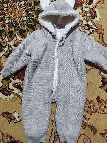 Комбинезон вязаный, шапочка в подарок . г Ош at lalafo.kg Комбинезон вязаный, шапочка в подарок . г Ош