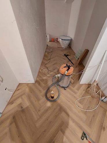 Аренда инструментов: ТВ-зона, плинтус, ламинат, электричество, подсветка жана башка уй — 10