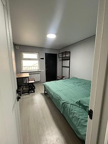 кант гостиница: Студия/комната с собственным санузлом и мебелью в современном — 6