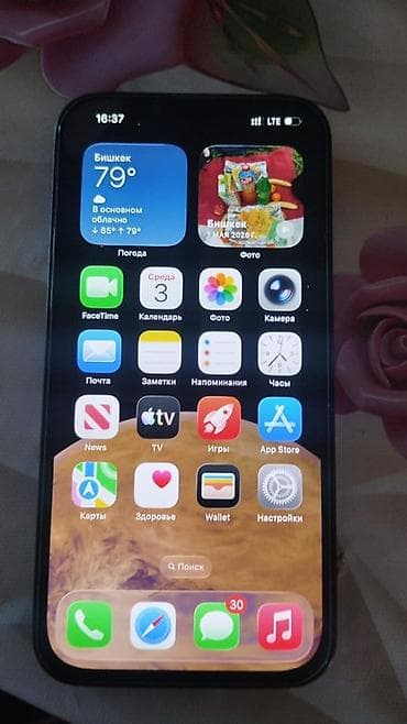 IPhone 13, Колдонулган, 128 ГБ, Кара, 87 % — 10