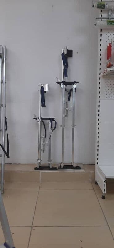 купить газовую пушку для натяжных потолков бу: Профессиональные строительные ходули. Рабочая высота 105 см — 3