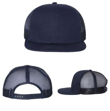 национальный калпак: Mega Cap. Кепка с плоским козырьком из шести панелей. 65/35 — 4