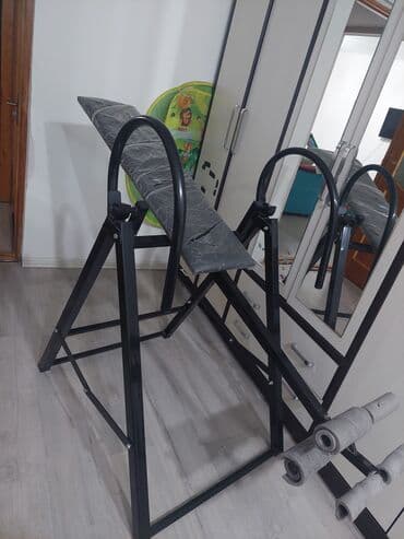 напольный турник 3 в 1: Инверсионный стол для вытяжения позвоночника и разгрузки спины — 2