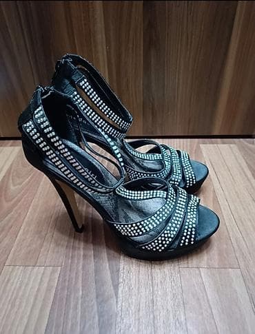 Женская обувь: Босоножки 41 р. Высокий каблук- 10 см, платформа-3 см (вся высота — 2