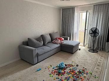 flat osh: 2 комнаты, 43 м², 104 серия, 5 этаж, Евроремонт — 1