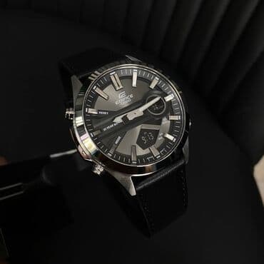 EDIFICE EFV-C120L Функции : секундомер, дата, подсветка стрелок;