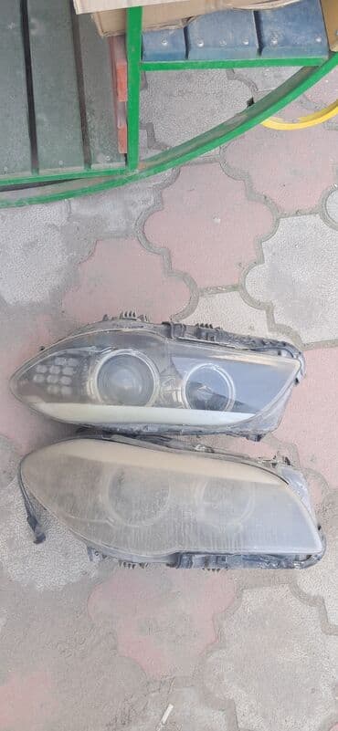 туманка бмв: Комплект передних фар BMW 2011 г., Б/у, Оригинал — 1