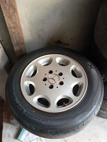 покрышки на 15: Литые Диски R 15 Mercedes-Benz, Комплект, отверстий - 5, Б/у — 2