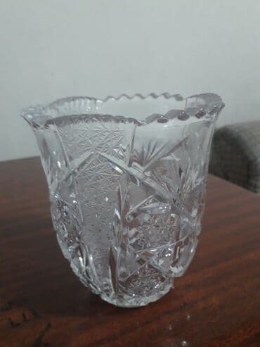 ваза бокал: Советский хрусталь — 1