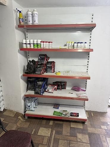 Соода жабдуулары: Торговые стеллажи металлические, пристенные - Конструкция: модульные — 2