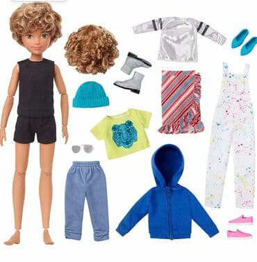 домик для куклы барби: Кукла оригинал от фирмы Mattel подвижная, привезена с Австрии, с тремя — 3