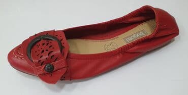 балетки из натуральной кожи: Балетки из натуральной кожи европейского производства на низкой — 4