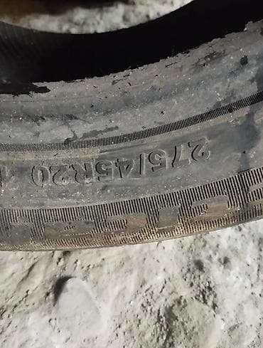Шиналар: Шиналар 275 / 45 / R 20, Жай, Колдонулган, Комплект, Bridgestone — 2