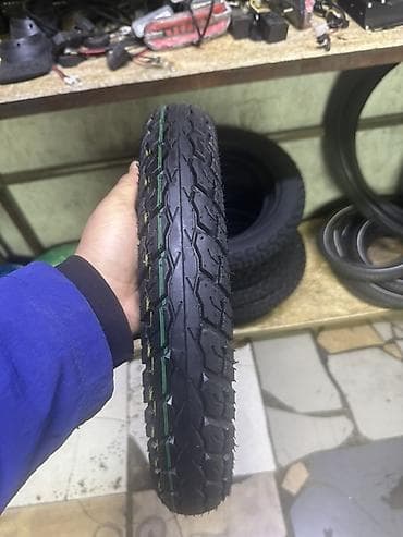 шины камеры: Покрышка для электросамоката/скутера 10" - Размер: 80/65‑6 (10 — 1