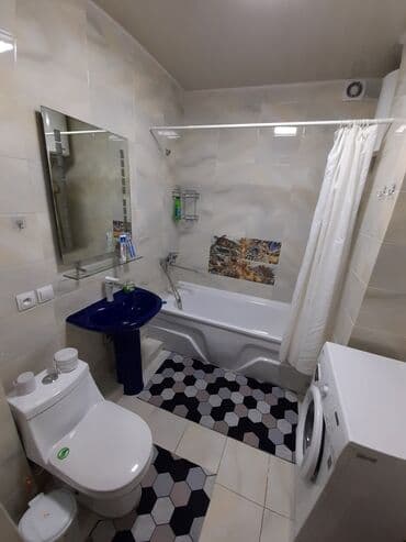 суточные квартиры бишкек филармония: 1 комната, Банные принадлежности, Кондиционер, Круглосуточное заселение — 4