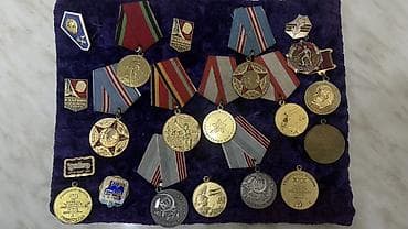 Коллекция советских медалей и значков. Состав: - Несколько медалей at lalafo.kg Коллекция советских медалей и значков. Состав: - Несколько медалей