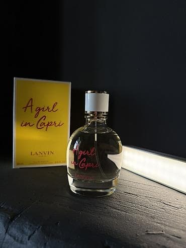 лимонад: LANVIN A Girl in Capri – туалетная вода для женщин Б/У - Объем: 90 мл — 1