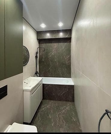 Квартиры: 1 комната, 51 м², Пишпек Элитка, 5 этаж, Евроремонт — 3