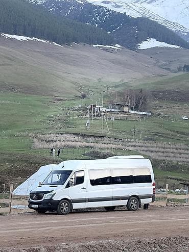 сиденье на sprinter: Пункт назначения: Аэропорт Манас, Количество мест: 18, Лицензия №: 00B004804 — 4
