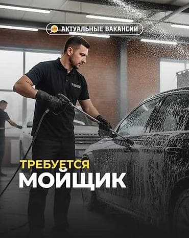 участок автомойка: Требуется Автомойщик, Оплата: Ежедневно, Оклад+Процент, Без опыта — 1