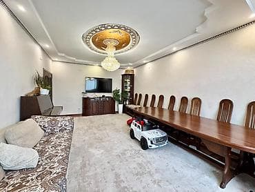 Квартиры: 3 комнаты, 119 м², Орто-Сай с. Индивидуалка, 3 этаж, Евроремонт — 4