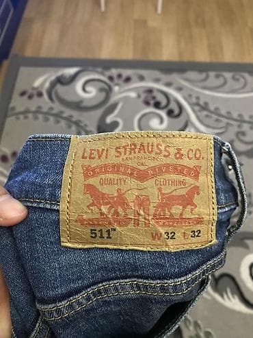 slim patch original: Джинсы Levi’s 511, оригинал. - Модель: 511 Slim - Посадка/крой — 3