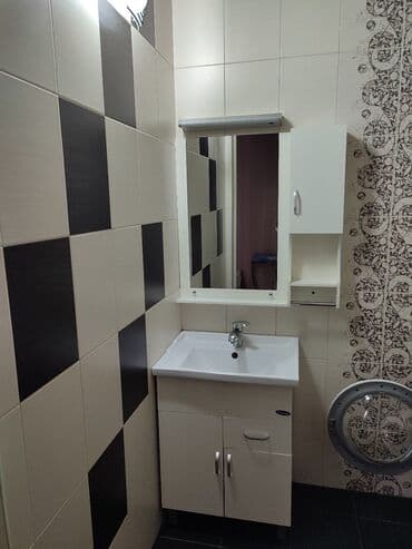 ош квартира суточный: Студия, Душевая кабина, Постельное белье, Кондиционер — 9