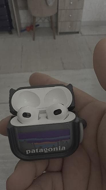 Аудиотехника: Продаю Airpods 3 в отличном состоянии (оригинал) Кейс поддерживает — 3
