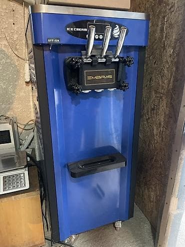 Профессиональный аппарат для мягкого мороженого EMBRAS (напольный, с