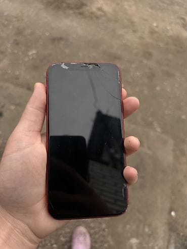 ıphone 11: IPhone 11, Б/у, 64 ГБ, Красный, 73 % — 8