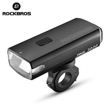 Велоаксессуары: Фонарь велосипедный передний ROCKBROS RHL3000 - Яркость до 3000 лм — 9