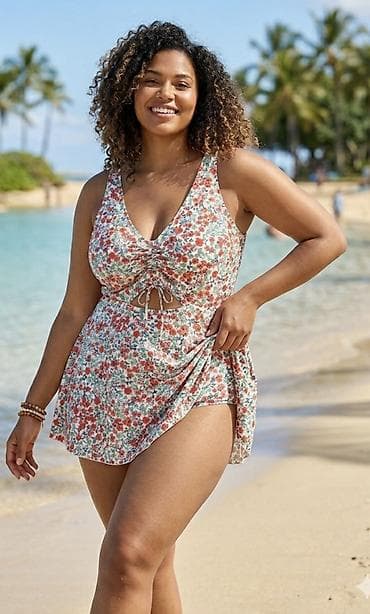 shein: АБСОЛЮТНО НОВЫЙ КОМПЛЕКТ Купальник ПЛАТЬЕ С ТРУСИКАМИ SHEIN НА ДЕВУШКУ — 5