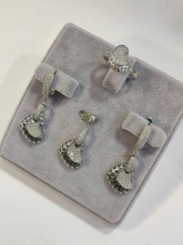 эксклюзивные свадебные пригласительные: Серебряный Комплект под Тиффани Серебро 925 пробы Размеры имеются — 8