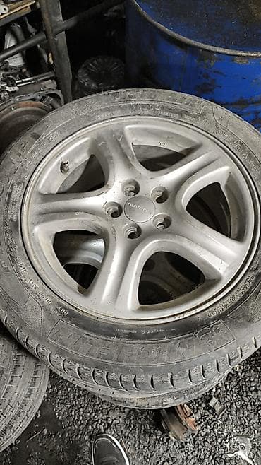 Колеса в сборе 55 / R 16, Всесезонная, Б/у, Запаска, Легковые, Литые, отверстий - 5 at lalafo.kg Колеса в сборе 55 / R 16, Всесезонная, Б/у, Запаска, Легковые, Литые, отверстий - 5
