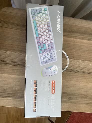 Игровой комплект FOREV FV-908: клавиатура + мышь - Проводное — 2