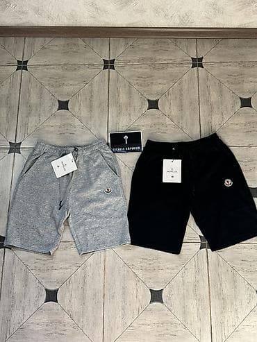 юбка шорта: Мужские шорты, XS, S, Moncler, Новый, цвет - Черный, Самовывоз, Платная доставка — 1