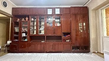 лист для мебели: Гарнитур для зала, Шкаф, Дерево, цвет - Коричневый — 3