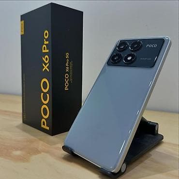 Poco X6 Pro, Б/у, 256 ГБ, цвет - Серый, 2 SIM