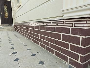 фасад травертин: Фасадные работы: декоративная штукатурка и окраска жидкий травертин — 4