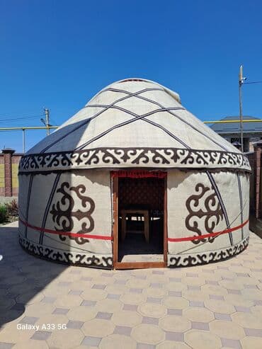 где можно купить палатку для отдыха: Аренда юрты, Каркас Деревянный, 75 баш, Посуда, Казан, С полом — 5