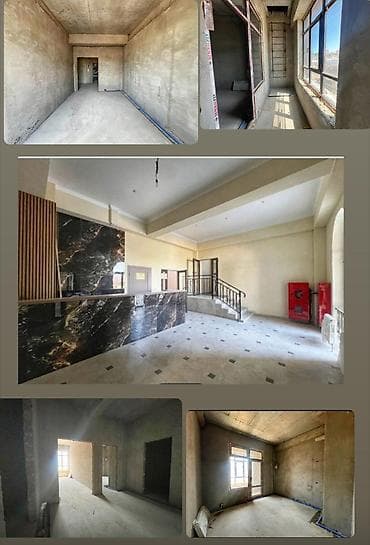 osh flat: 1 комната, 50 м², Асанбай мкр Элитка, 7 этаж, ПСО (под самоотделку) — 3