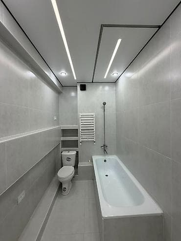 Квартиры: 2 комнаты, 72 м², Элитка, Кок-Жар мкр Элитка, 12 этаж, Евроремонт — 3