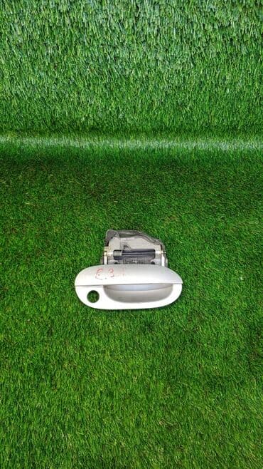 e39: Ручка двери внешняя задняя правая серебристый металл На БМВ Е39 / BMW — 1