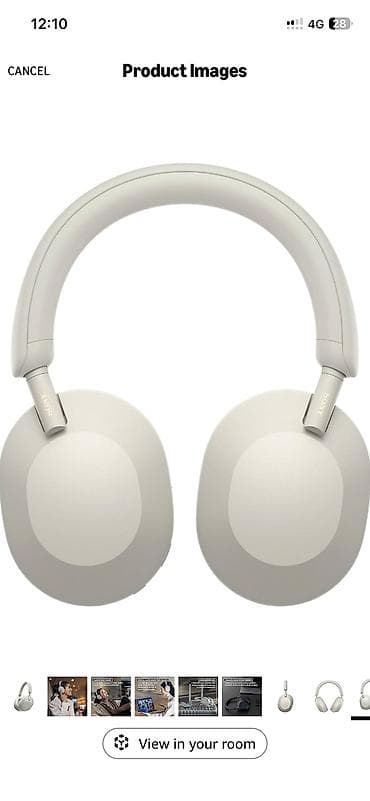 Аудиотехника: Зымсыз кулакка кийилме кулакчындар, Sony, Колдонулган — 4