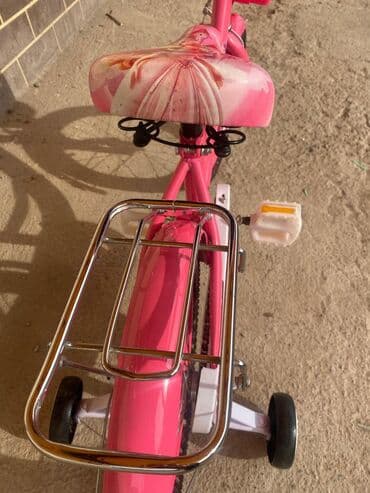игрушечные коляски для девочек: Детский велосипед «Принцесса», розовый - Диаметр колёс: примерно 16" — 4