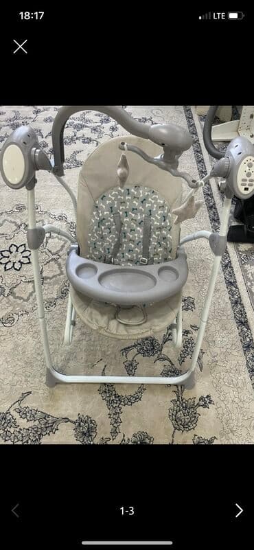 музыкальный мобиль на кроватку: Электронные качели 2в1 для малышей с рождение до 2 лет Подключение — 2