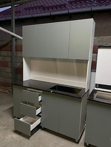 куханная мойка: Кухонный гарнитур, цвет - Белый, Платная доставка, Самовывоз, Бесплатная доставка — 3