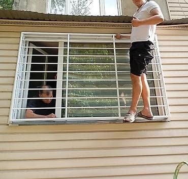 оконные решетки: Решетки для окон, Сварные, На заказ, Бесплатная установка — 4