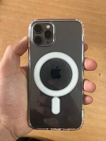 aphone 13: IPhone 11 Pro, Б/у, 64 ГБ, Space Gray, Чехол, 72 % — 9